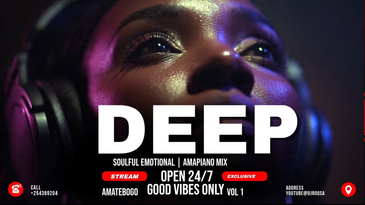 Soulful Amapiano Mix 2025 | Deep Emotional Piano for Late Nights