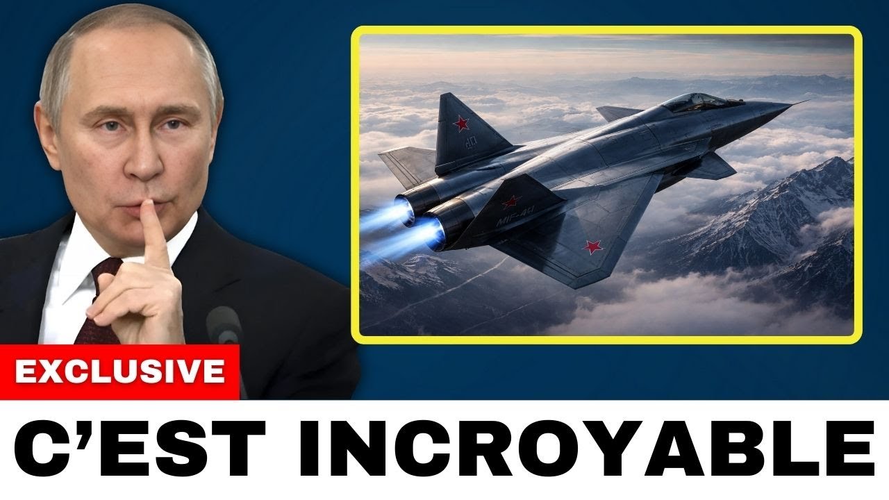 La Russie surprend le monde avec une annonce majeure sur le MiG-41