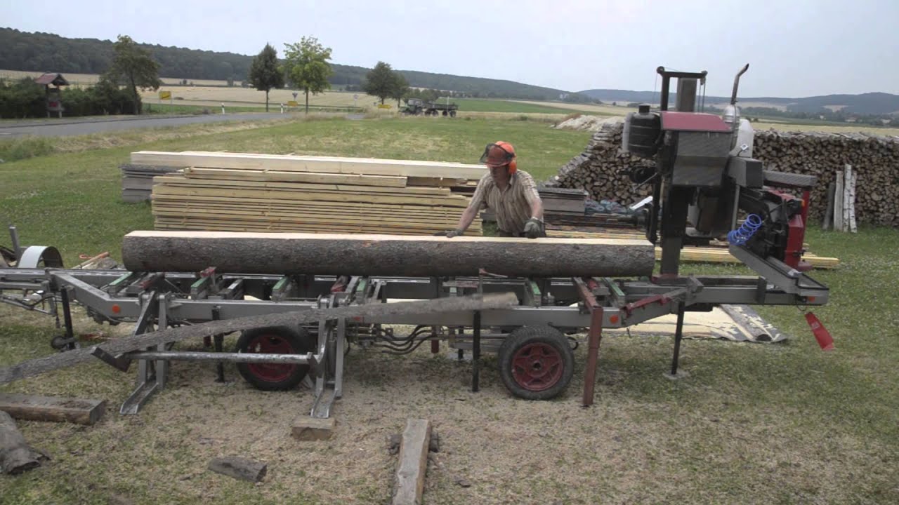 Mobiles S&auml;gewerk