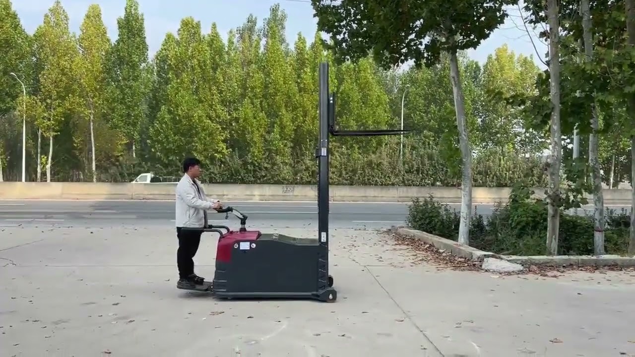 VIILIFT Electric Stacker in Action | Efficient Electric Pallet Stacker for Warehouse Handling
