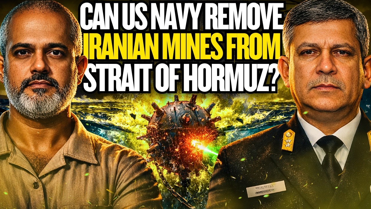 US Navy Takes Action on Iranian Mines in Strait of Hormuz I Adm Mukul Asthana