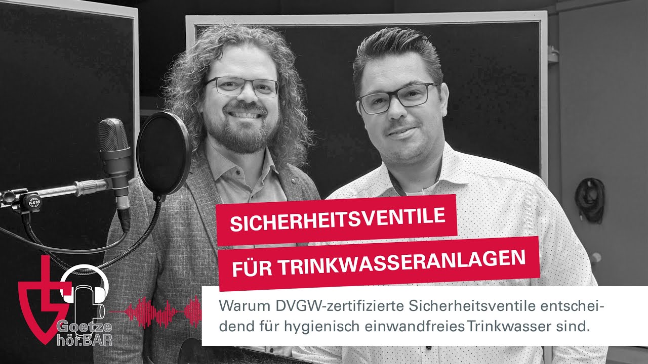 Sicherheitsventile f&uuml;r Trinkwasseranlagen &ndash; DVGW-Zertifizierung einfach erkl&auml;rt