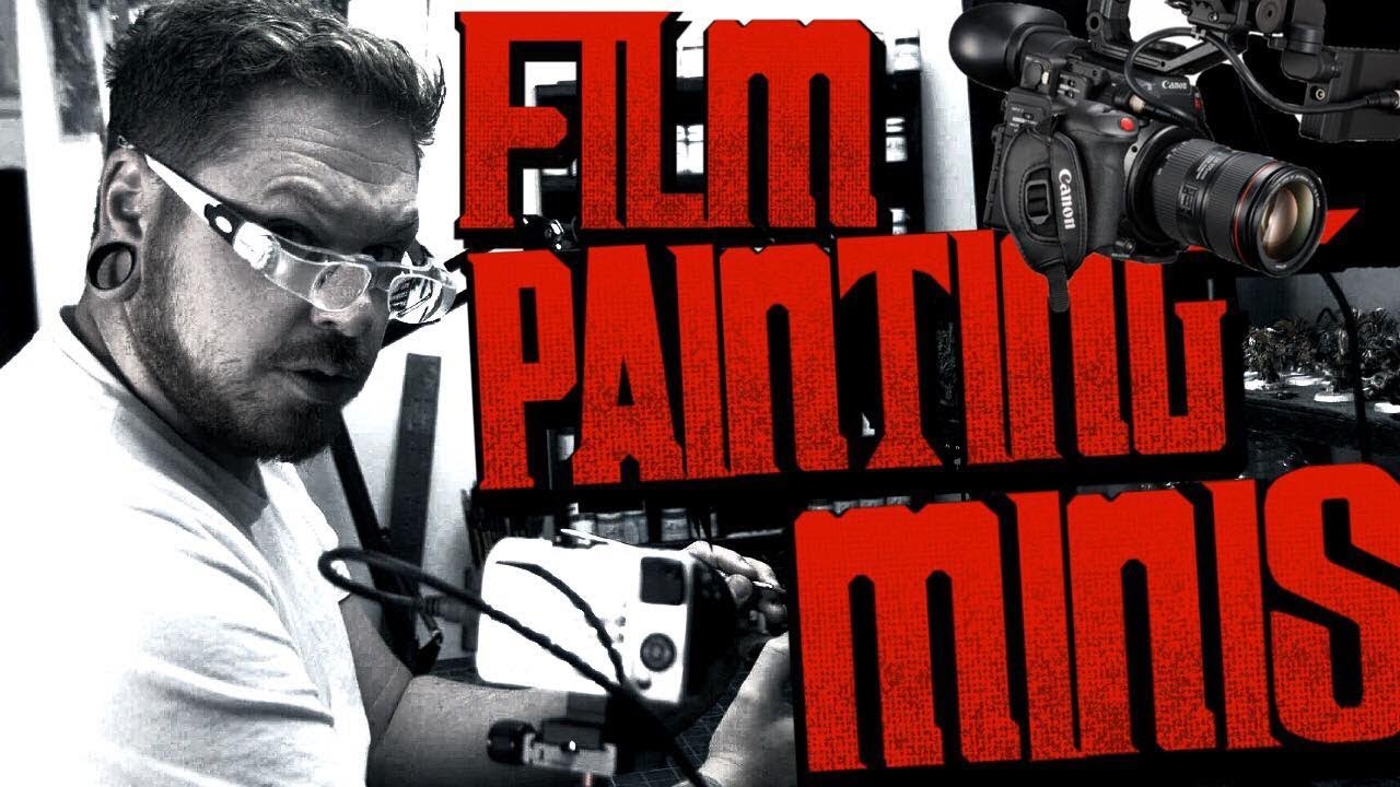 How To Film Painting Miniatures Cheap