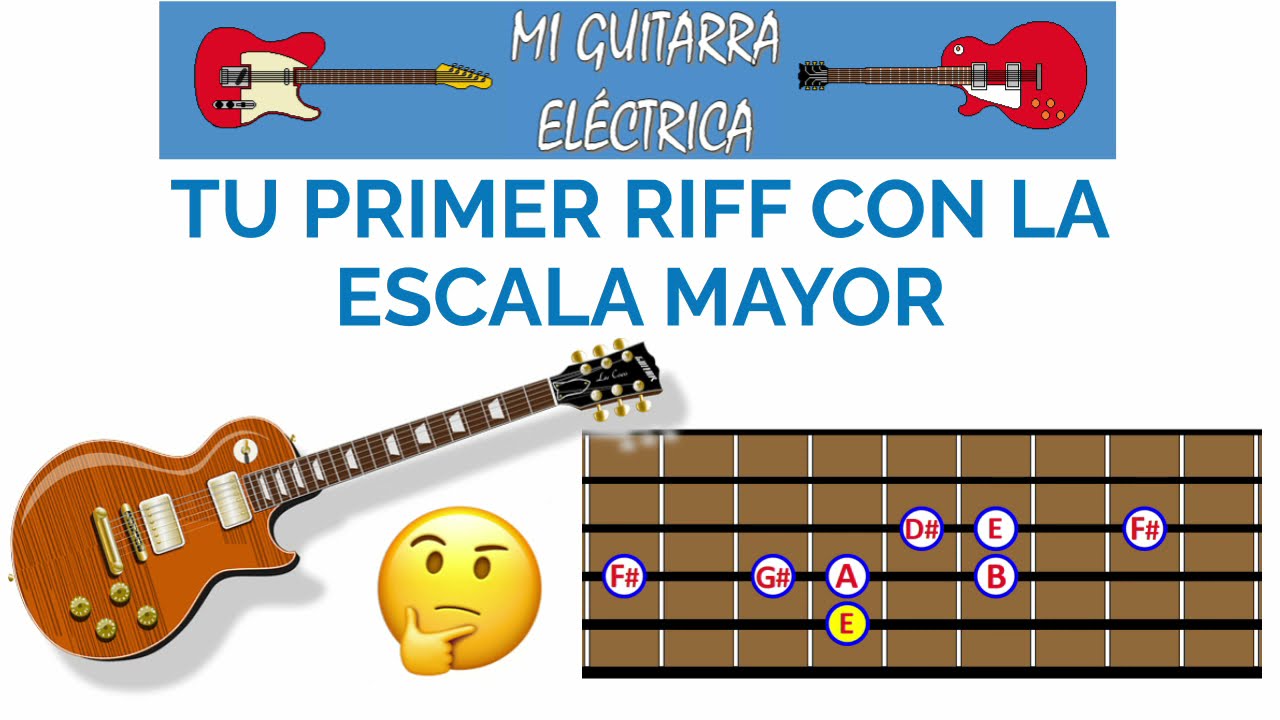 🎸 Aprende a CREAR tu Primer RIFF de GUITARRA
