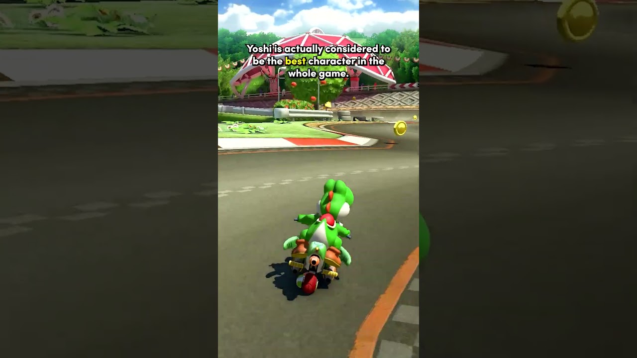 How good is Yoshi on the Yoshi Bike?