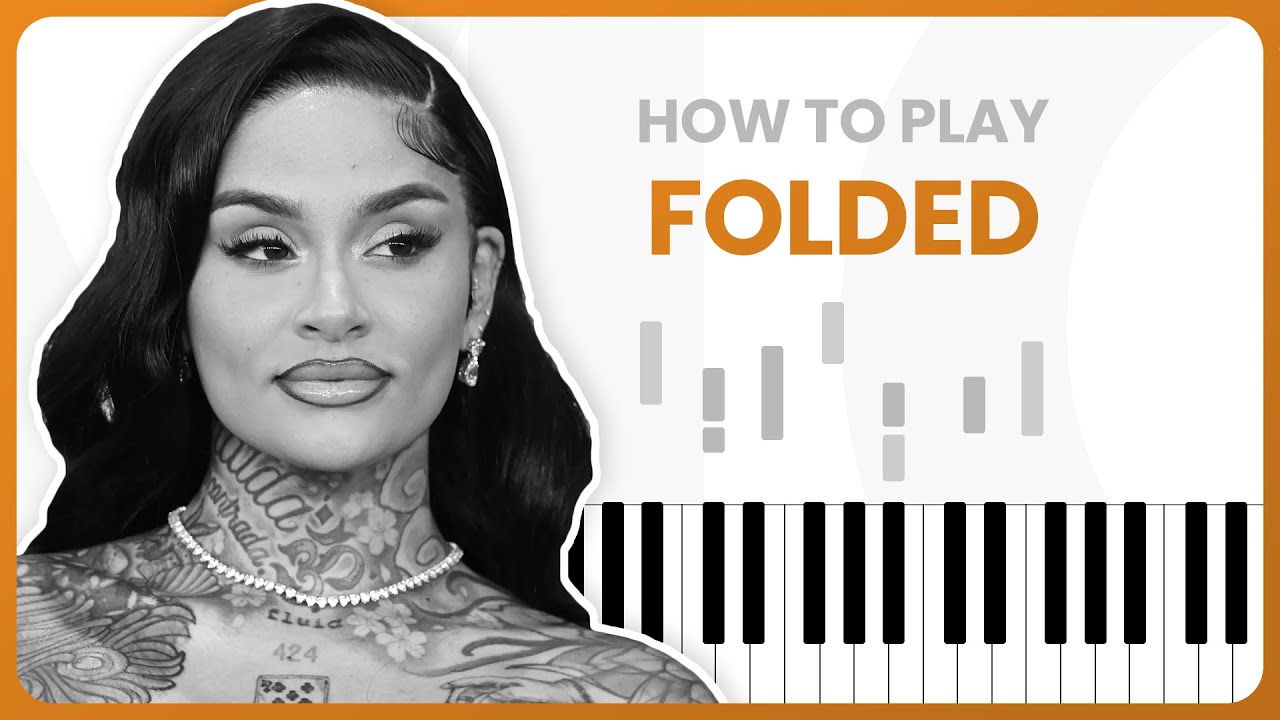 Folded - Kehlani - PIANO TUTORIAL (Part 1 - Free Tutorial)