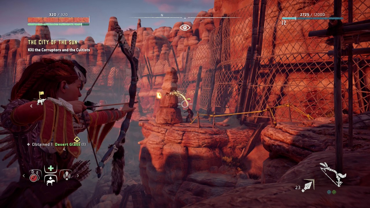 Horizon Zero Dawn Kill the Corruptors and the Cultists - The City Of the Sun Walkthrough
