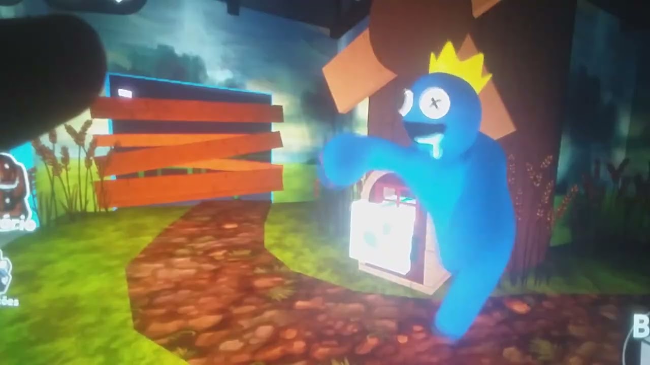 O MONSTRO rosa  ta escondido no RAINBOW FRIENDS 