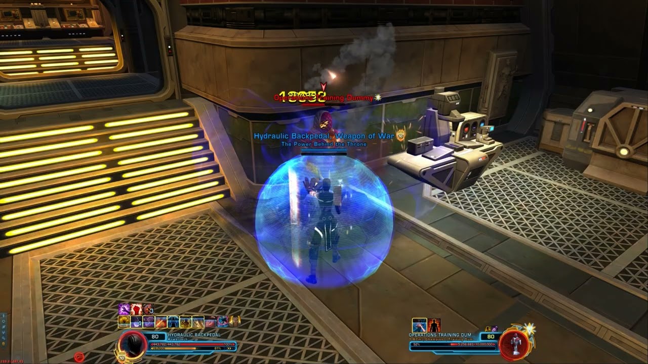 Rank 1 parse with almost no UI - Advanced Prototype, Powertech | SWTOR 7.7.1b