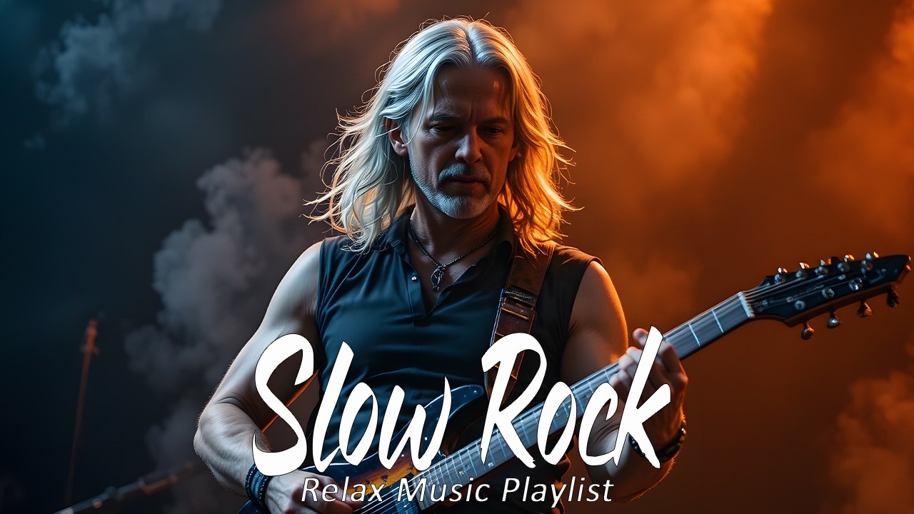 Slow Rock Classic Rock Ballad Collection for Lonely Nights, Deep Feelings & Endless Memories 🎸🌙🔥