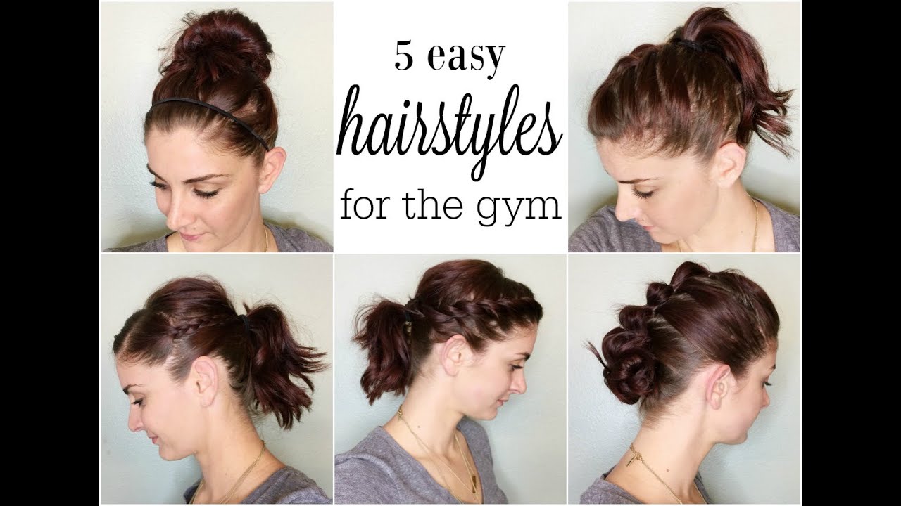 Easy Work out Hairstyles