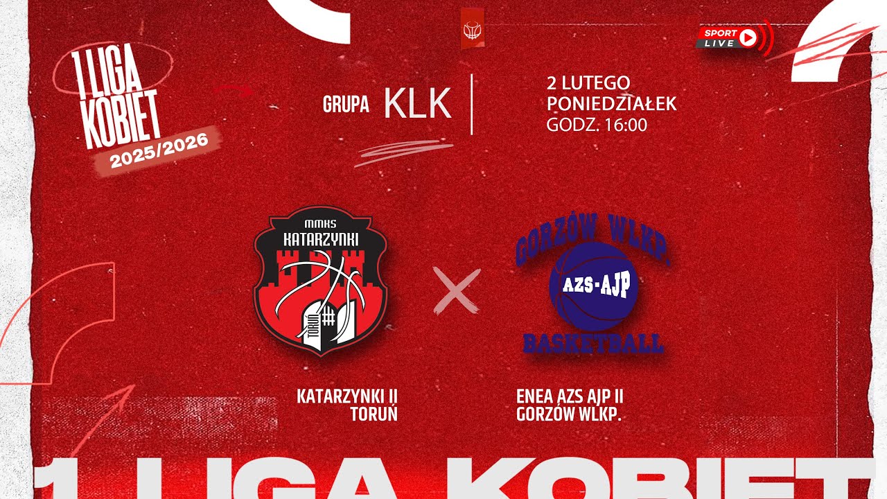 Katarzynki II Toruń - Enea AZS AJP II Gorzów Wlkp. (KLK)