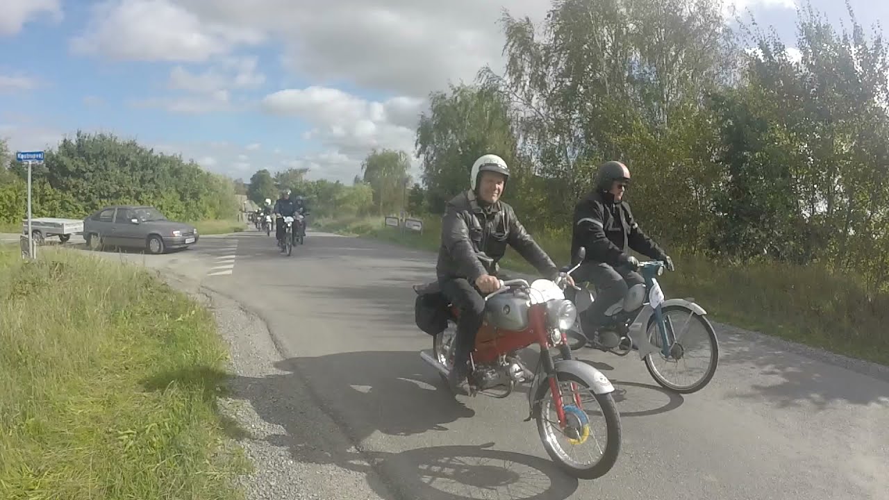 Afslutningsløbet 2021. Fyns veteran knallert klub.