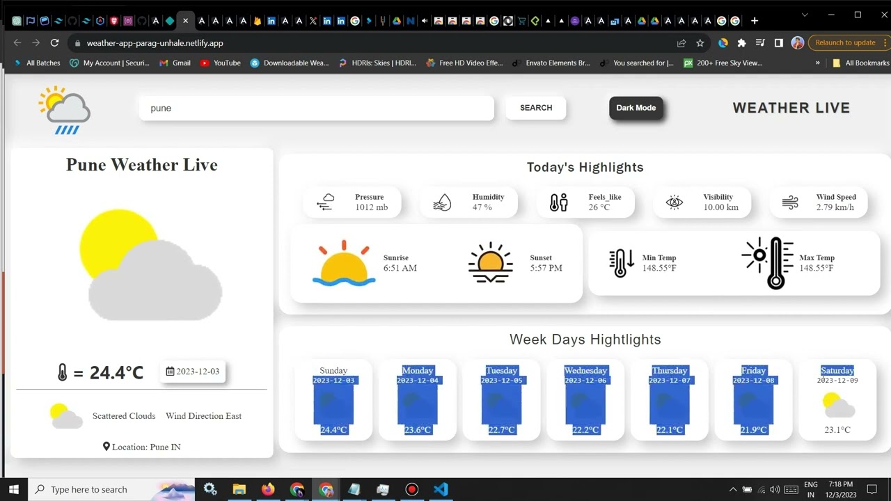 Building a Stunning Weather App with Angular and Neumorphism Design | Angular Project Showcase