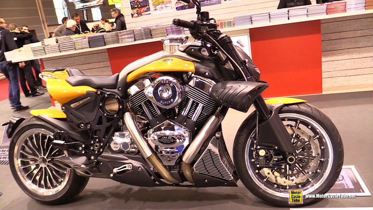 2016 CR&S DUU Custom Bike - Walkaround - 2015 Salon de la Moto Paris