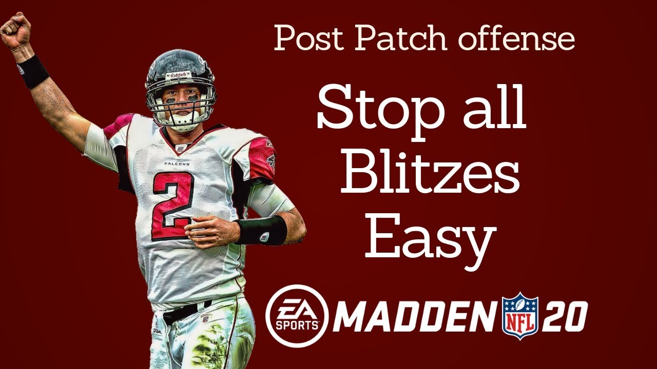 STOP All Blitzes easy! How to pass the ball in Madden 20 offense tips