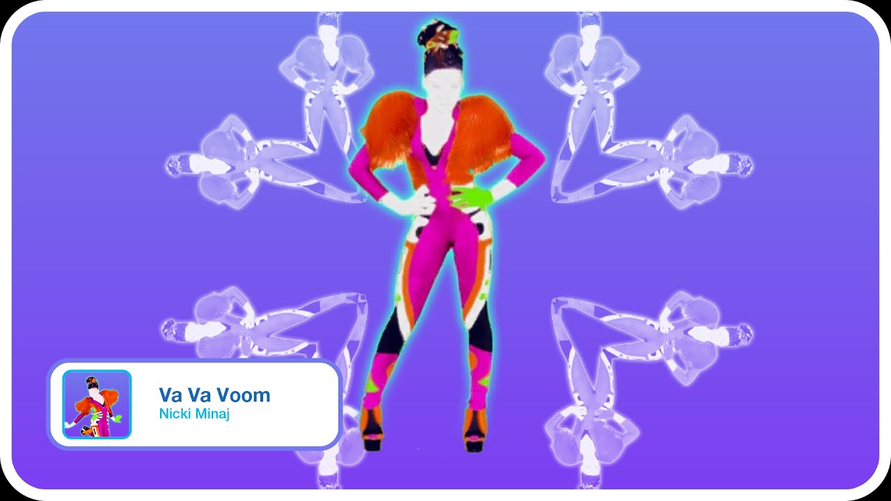nicki minaj - va va voom | just dance fanmade mashup