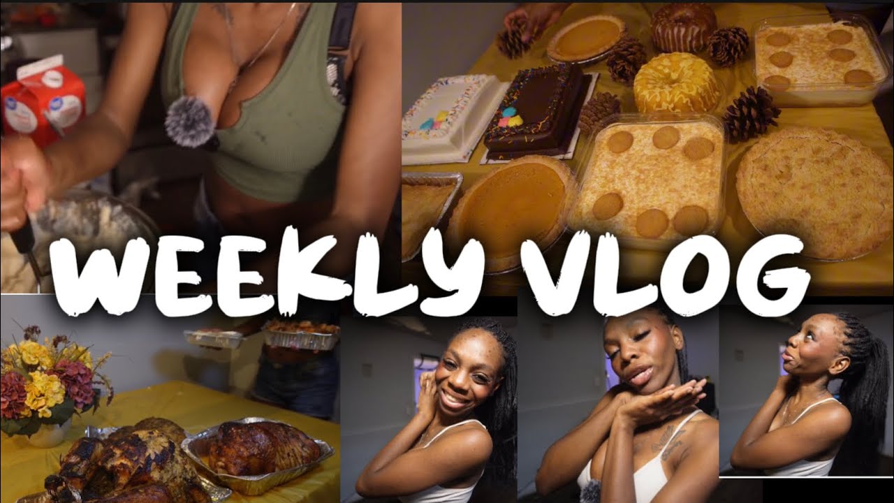 THANKSGIVING WEEK VLOG : Book Review, BTS at Work, and Cooking for Thanksgiving