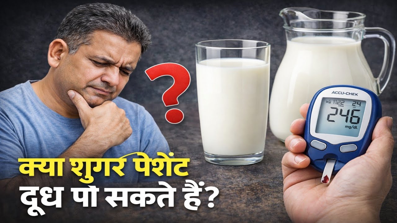 Sugar Patient Drink Milk or Not? | शुगर के मरीज दूध पी सकते हैं या नहीं? | Diabetes Diet Tips
