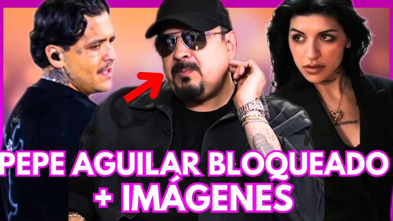 PEPE AGUILAR BLOQUEADO en REDES SOCIALES tras ANUNCIO por CAZZU Y NODAL