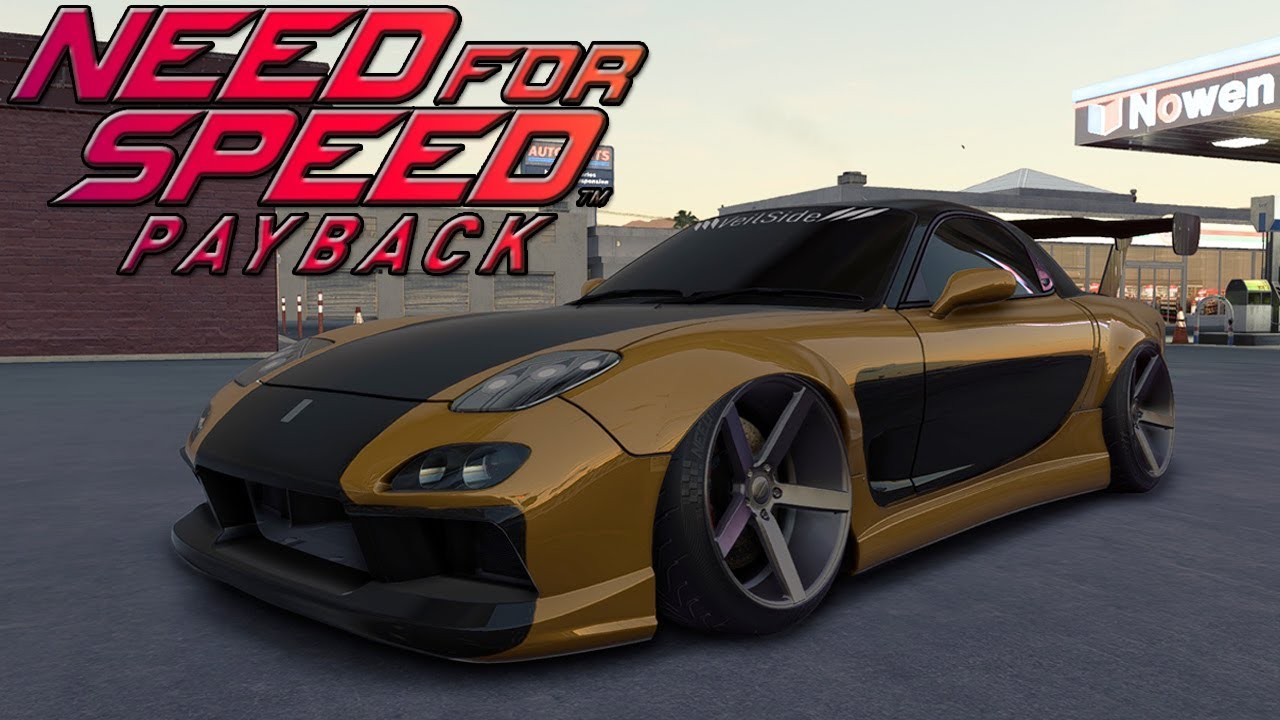 Tunando o Mazda RX-7 do HAN V&F: TOKYO DRIFT - Need For Speed Payback