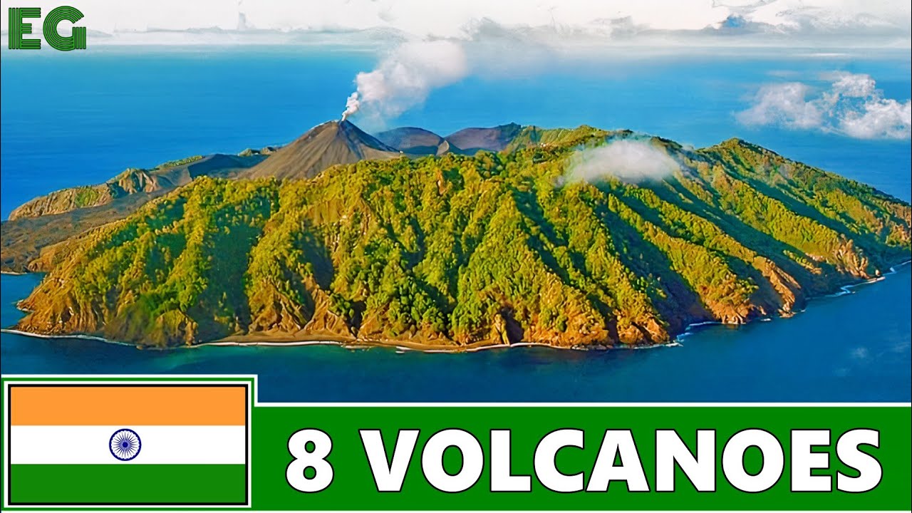 INDIA'S ONLY ACTIVE VOLCANO AND 7 MORE DORMANT/EXTINCT |EARTHGENT