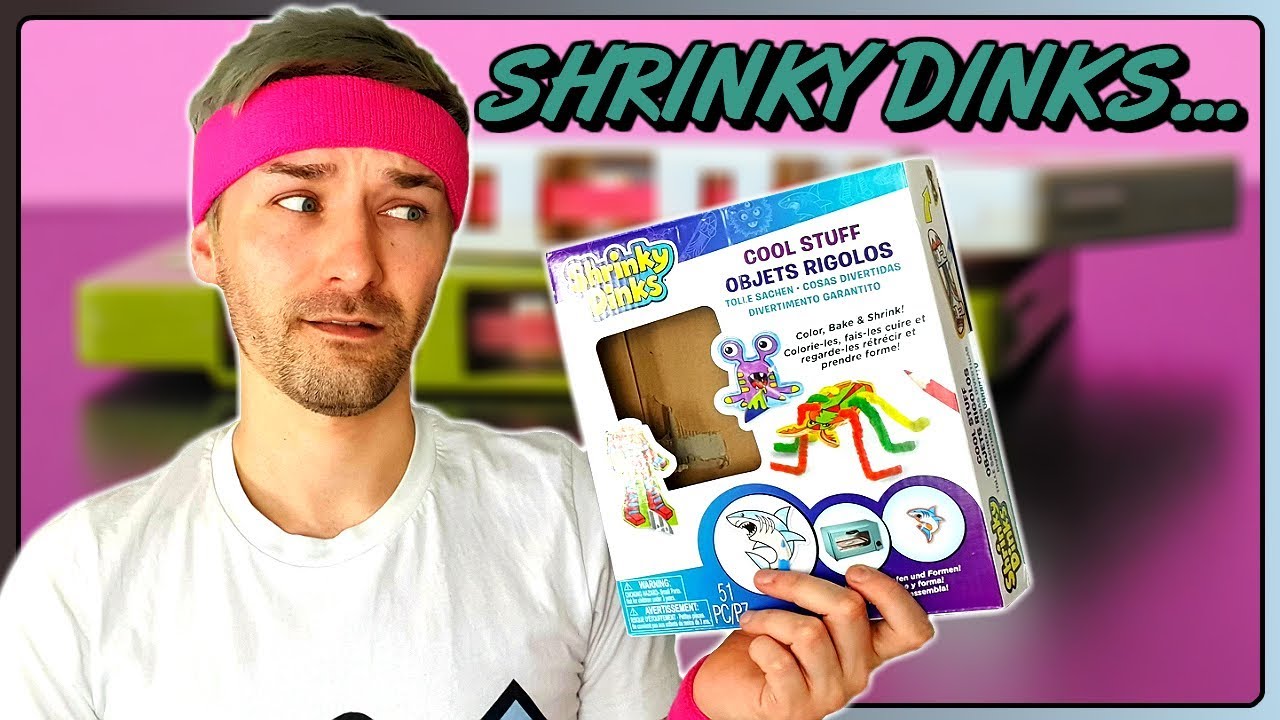 Artist Tests Kids Toys | Shrinky Dinks/Shrinkles | Oven Shrink Plastic Crafts