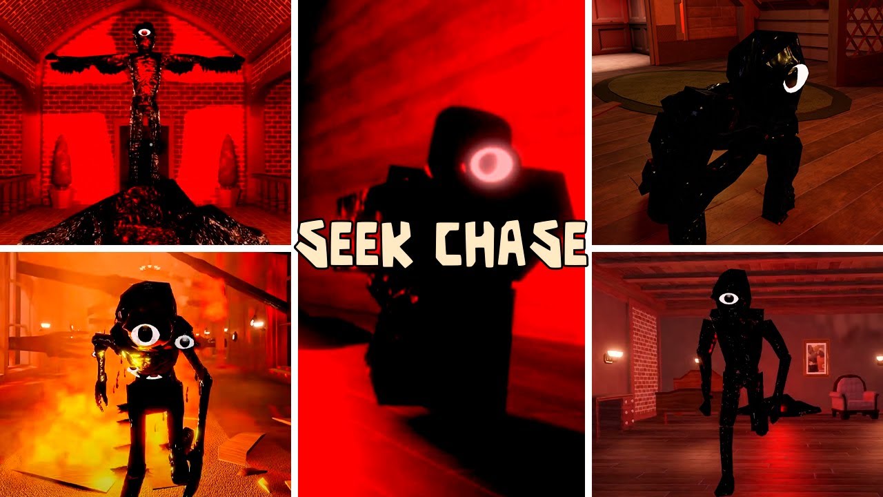 DOORS Seek Chase VS 38 Different Seek Chases | Roblox