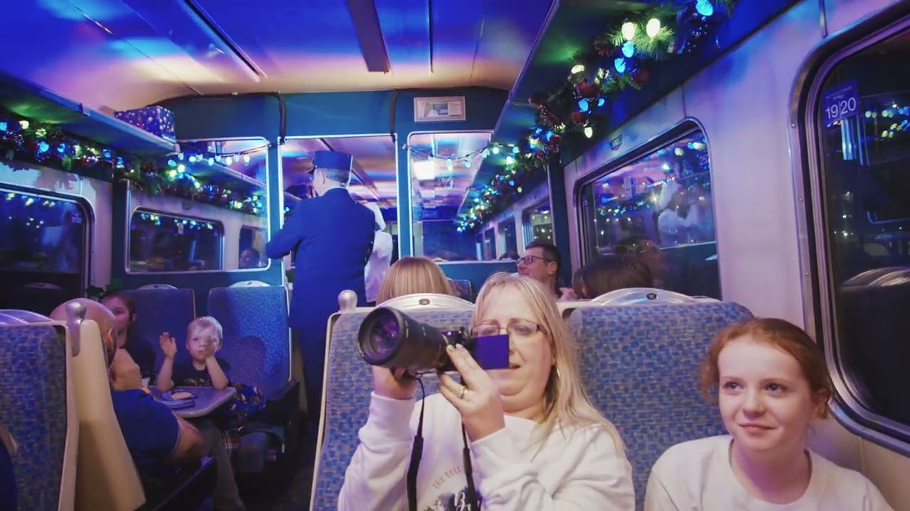 Polar Express, Train Ride, Euston, London, 07 12 24, 