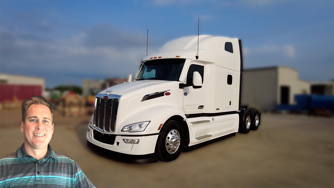 Гарантия 600 тыс. миль – Белый Peterbilt 579 UltraLoft X-15 2024 года выпуска ПРОДАН