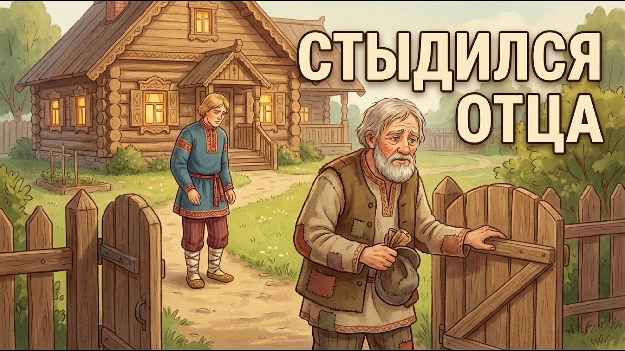 Притча о забытом отце. Сын стыдился его, пока одна ПРАВДА не перевернула всё