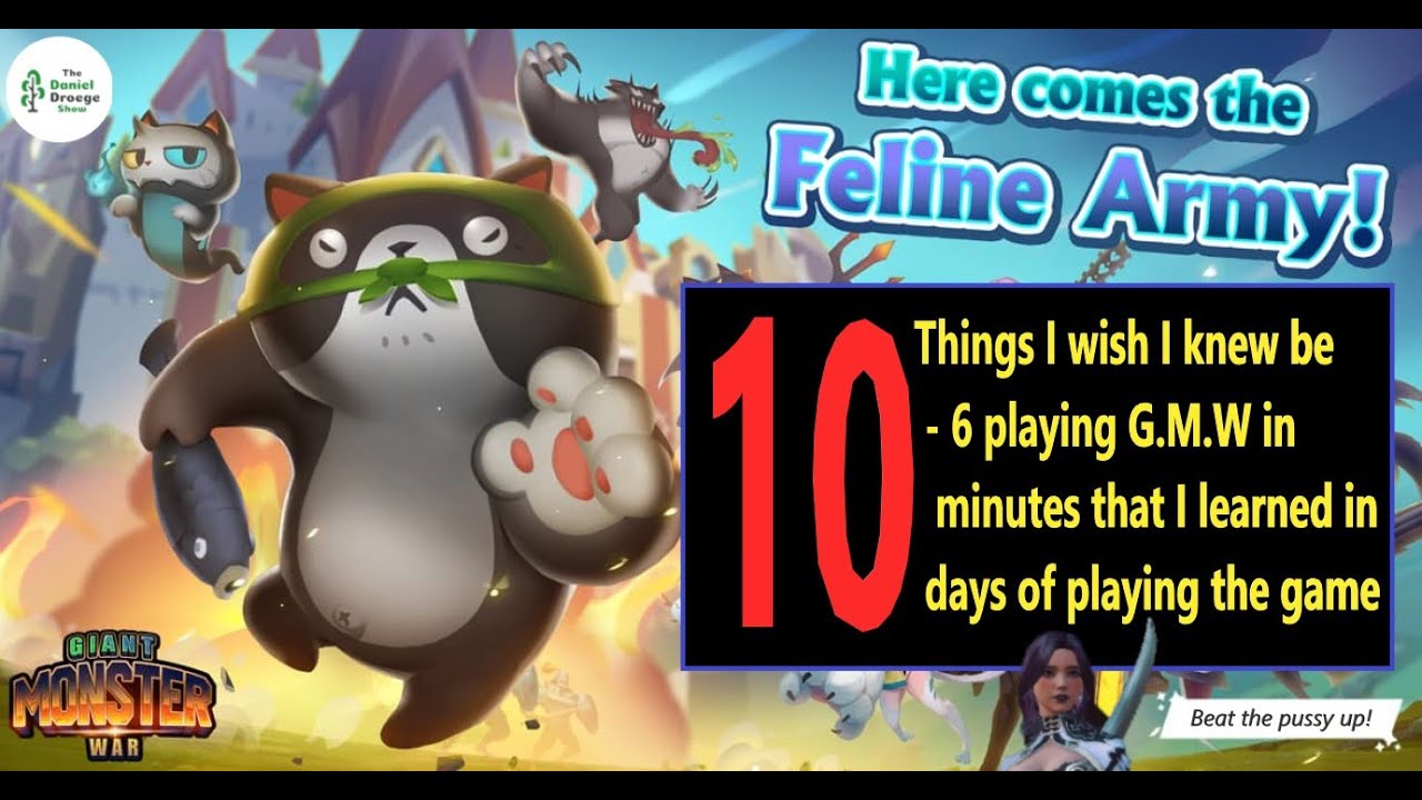10 Things I Wish I Knew Before Playing Giant Monster War!