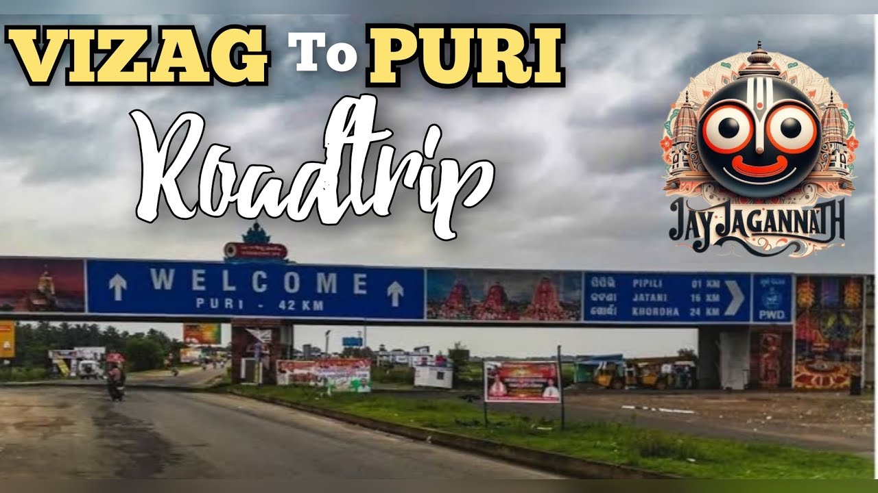 DAY 2 OF INTERNATIONAL ROADTRIP #odisha  #Vizag to #Puri by #road #roadtrip #chilikalake #puribeach