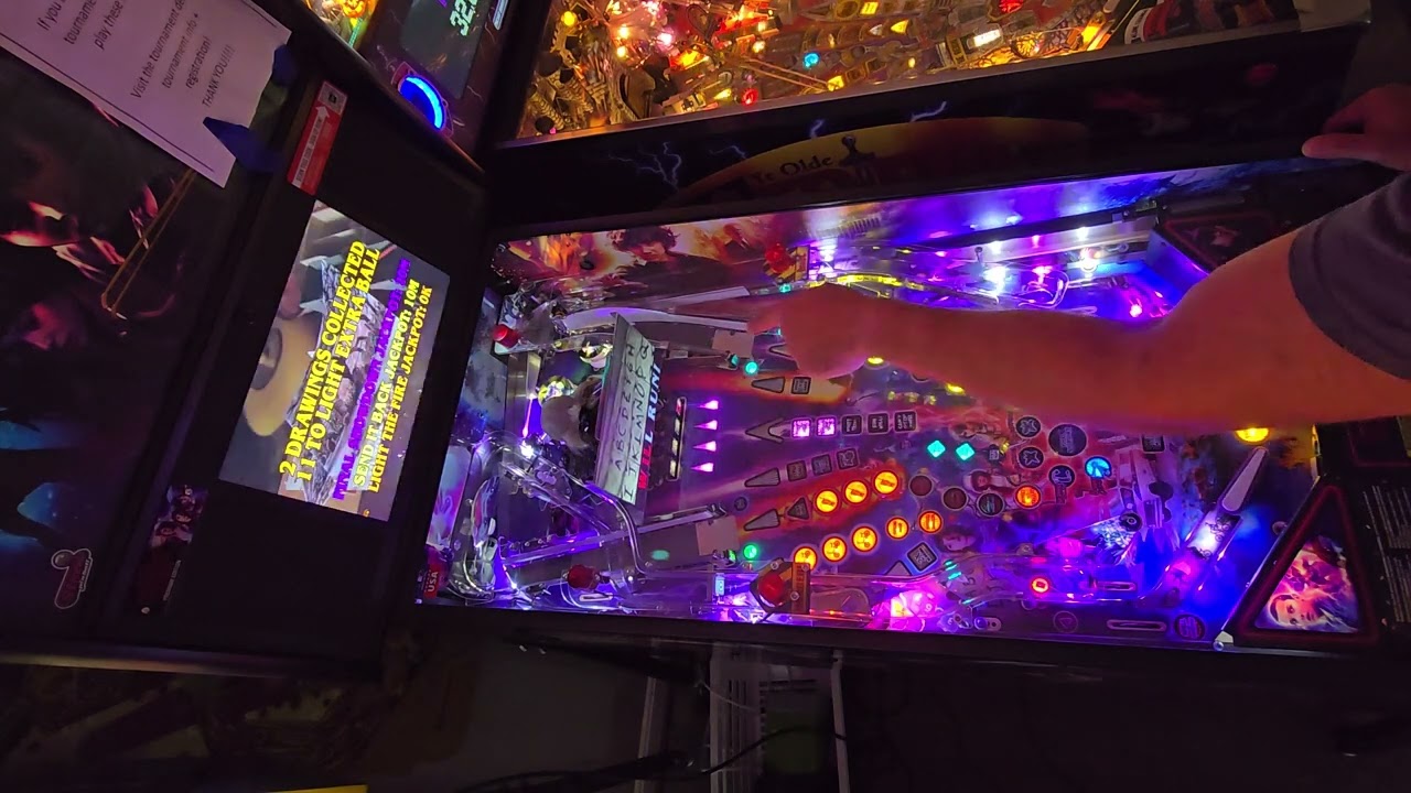 Stranger Things Premium Pinball 10 Ball Amature Play