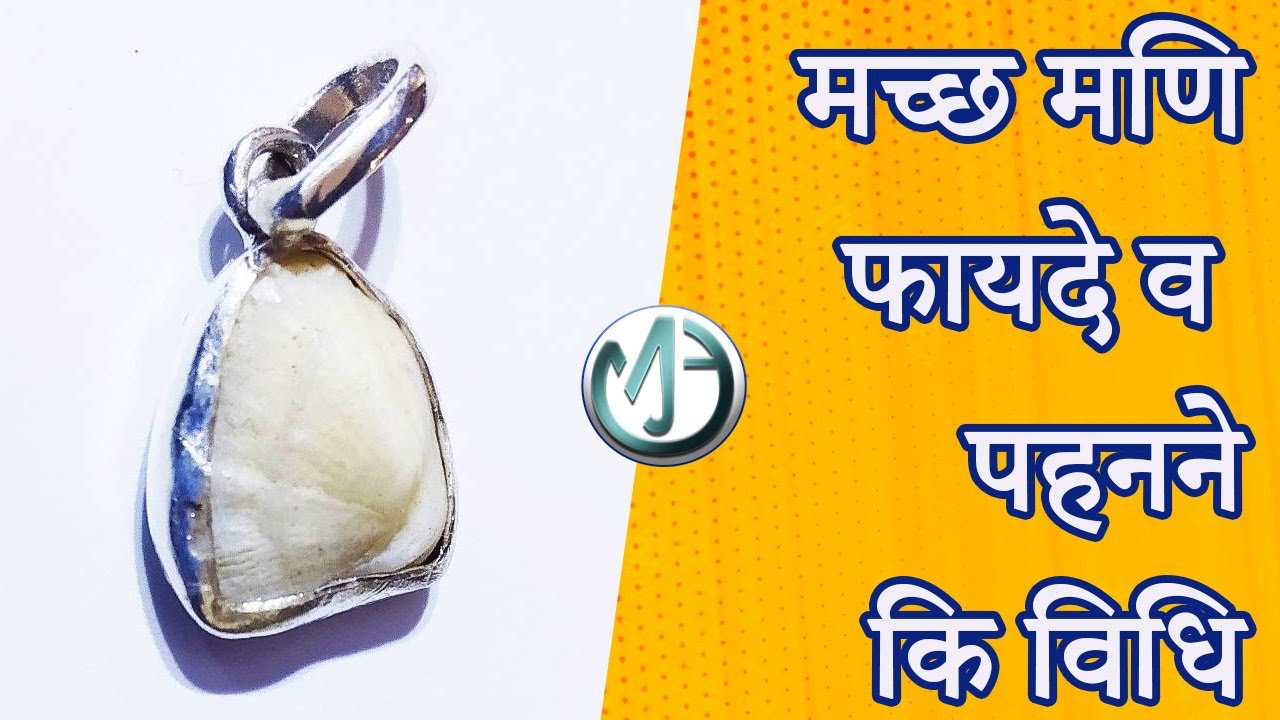 🔴 मच्छ मणि : राहु की अड़चने दूर करने वाली ll Macchmani Benefits / मच्छ मणि : फायदे व पहनने कि विधि ll