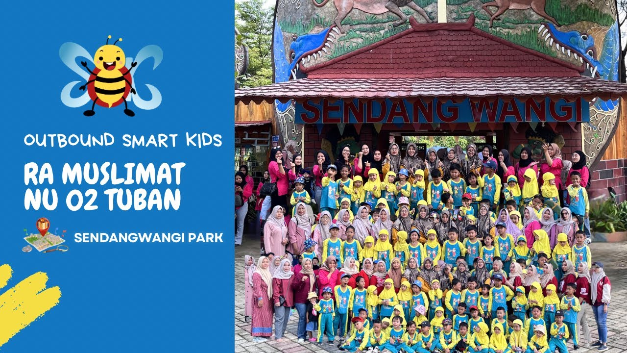 Outbound Anak RA MUSLIMAT NU 02 Tuban di Sendang Wangi Park 