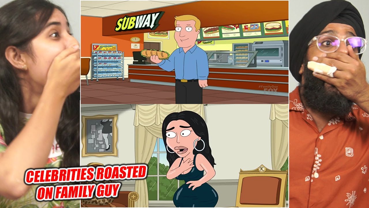 Indians React to  Family Guy- Celebrity Roast