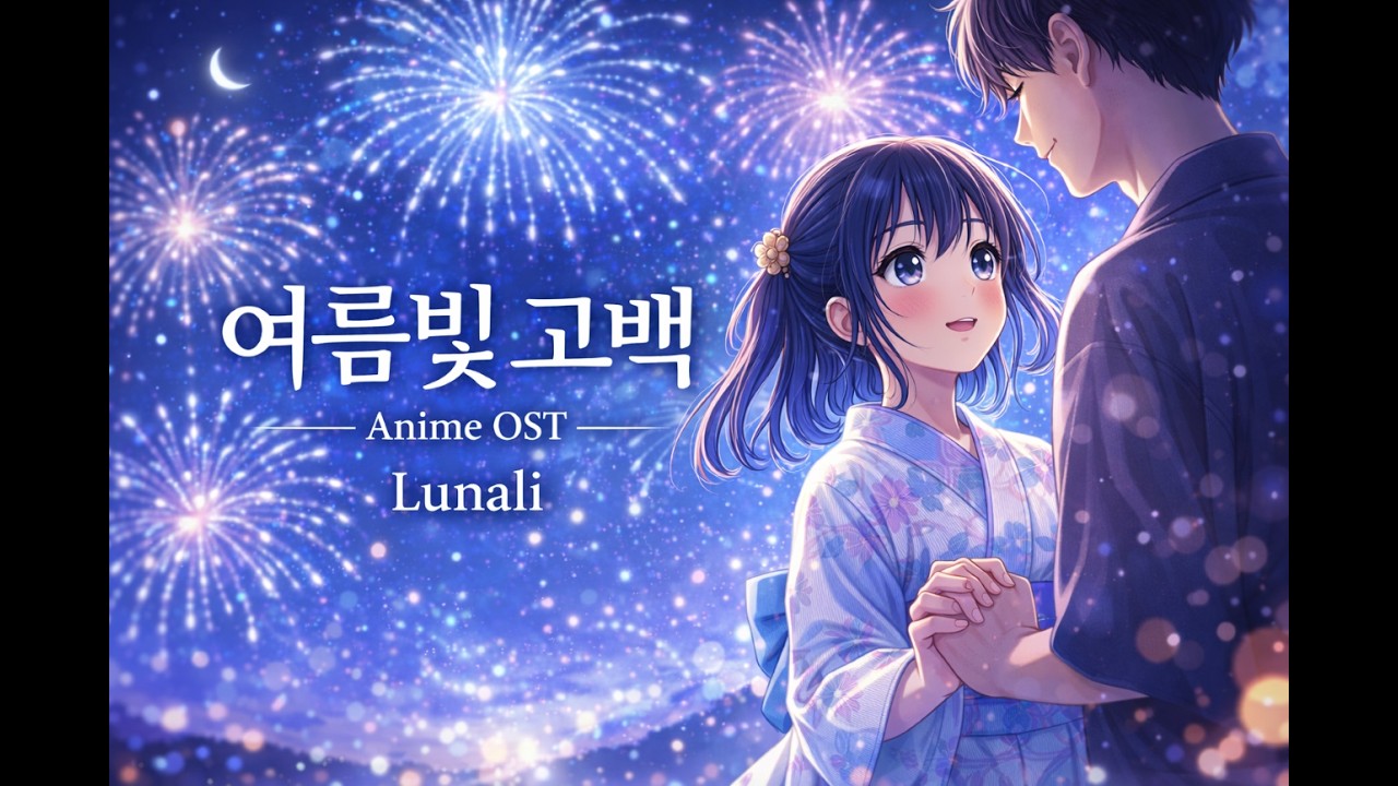 여름빛 고백 🌙 | 애니 감성 OST | Lunali