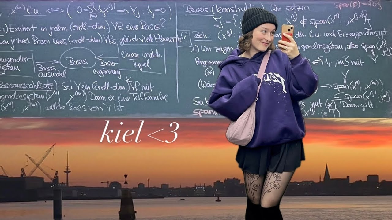 Mein erstes Semester in Kiel 📚🌊 Physik des Erdsystems