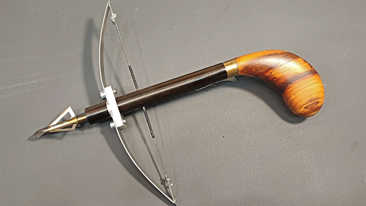 Amazing Vertical Crossbow! DIY