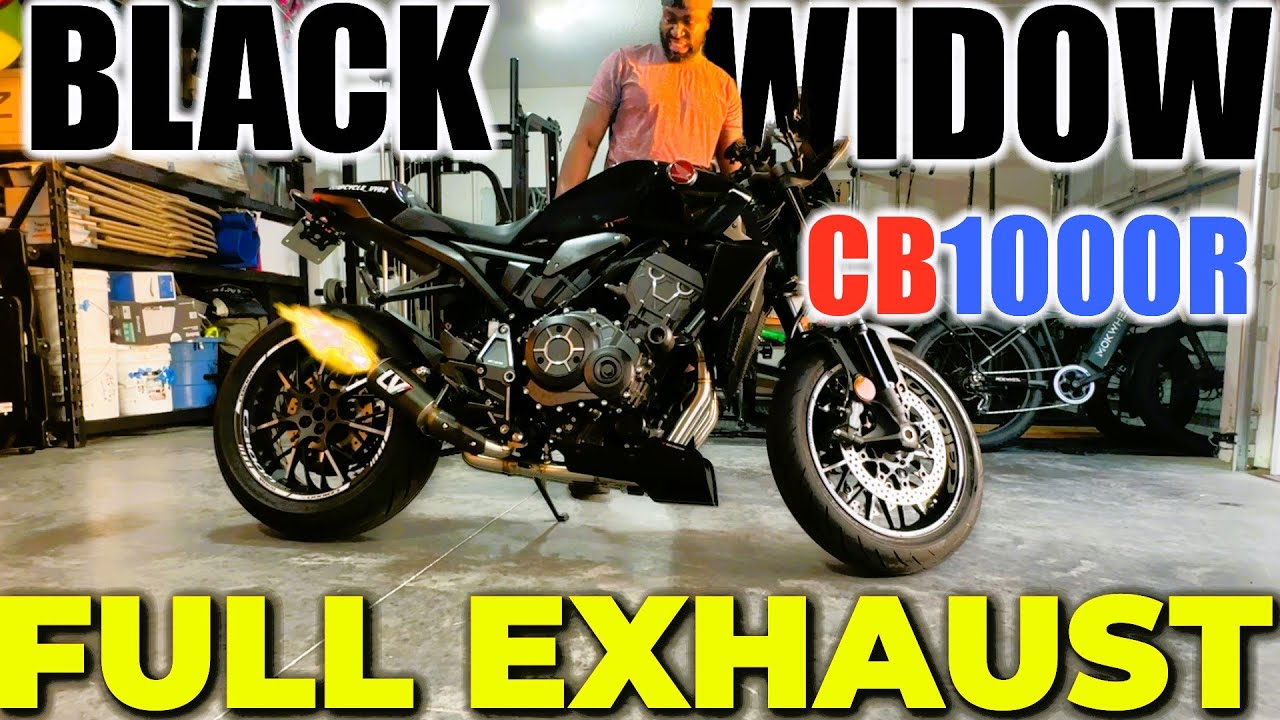 Honda CB1000R Black Edition Full Exhaust Installation | Leo Vinci Exhaust, Black Widow Full Exhaust