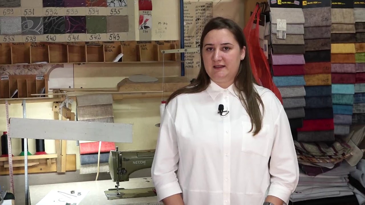 krojenje i sivenje materijala u tapetarstvu