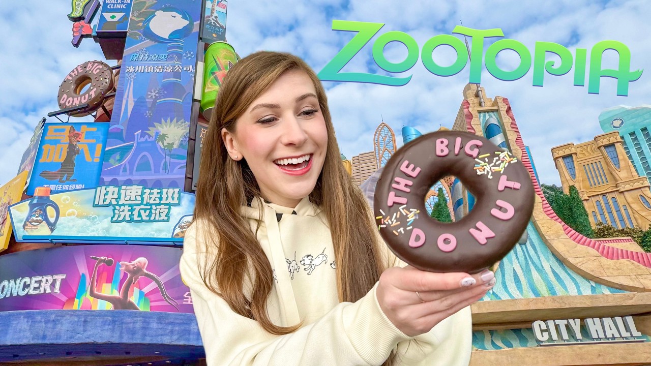 Food & Experiences You Can Only Find At Shanghai Disneyland!