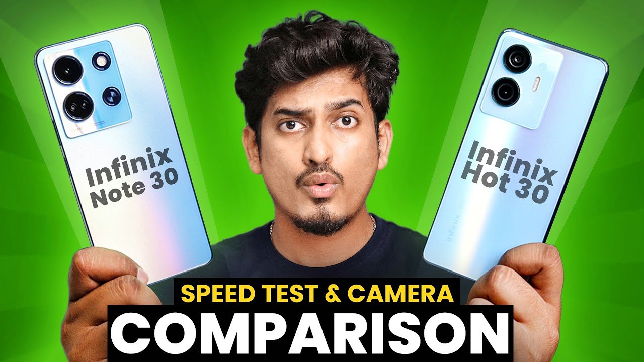 Infinix Note 30 5G vs Infinix Hot 30 5G ⚡ Speed Test, Camera & Full Comparison🔥