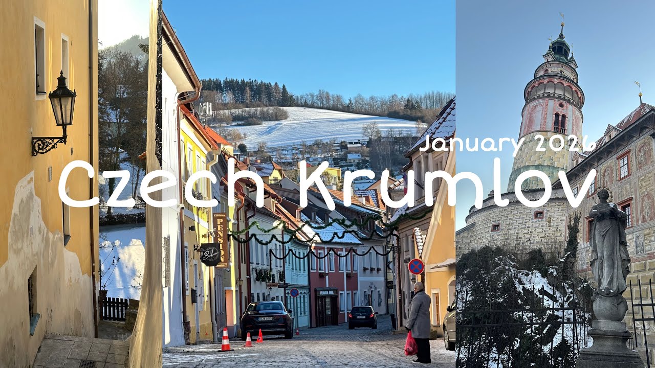 Český Krumlov through my eyes / aesthetic vlog