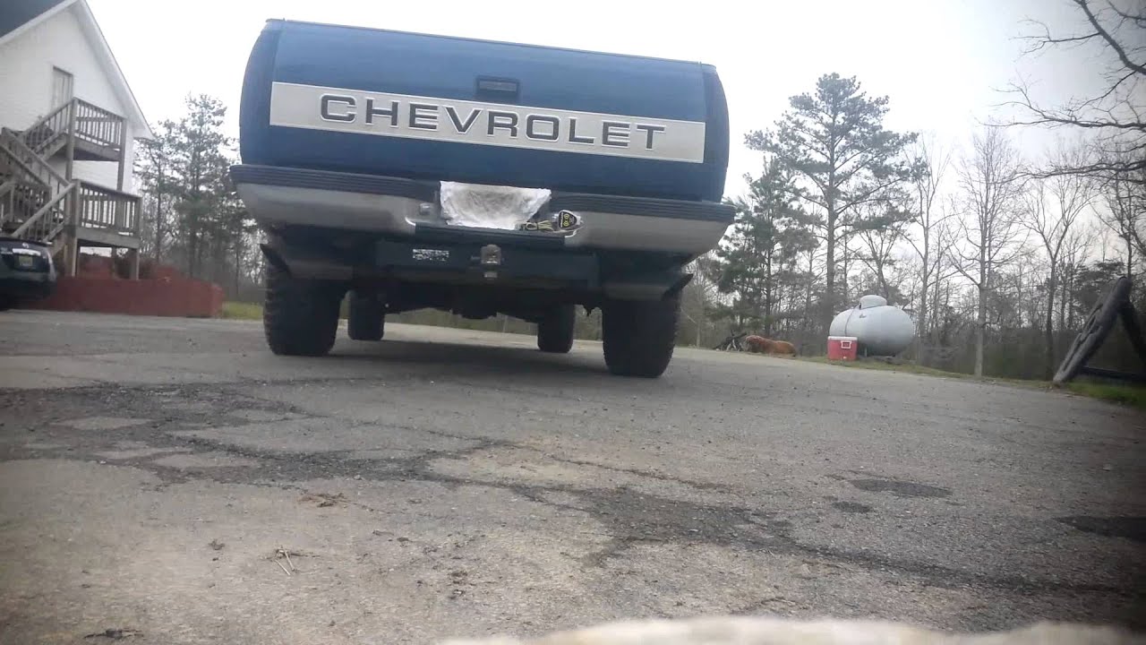 1996 Chevy 1500 true straight pipes