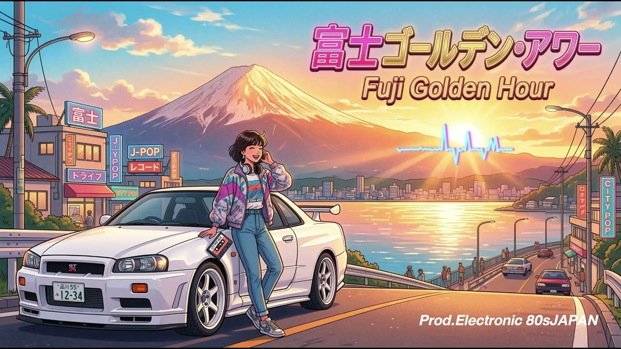 City pop Music  富士ゴールデン・アワー Fuji Golden Hour