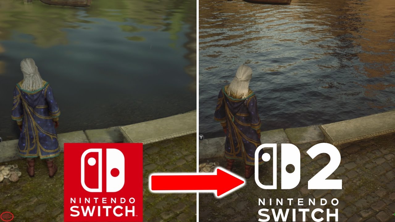 Hogwarts Legacy - Switch 1 VS Switch 2 [Comparison]