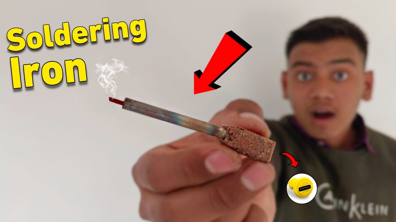 Type C से चलने वाला Soldering Iron कैसे बनाएं - How to Make Type C Soldering Iron - USB Soldering 