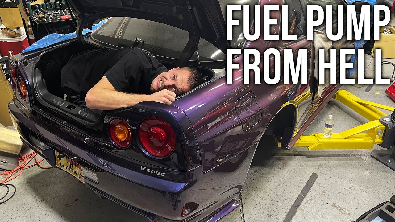 Diving into the R34 GTR Fuel System
